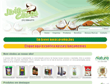 Tablet Screenshot of joaodoscocos.com.br